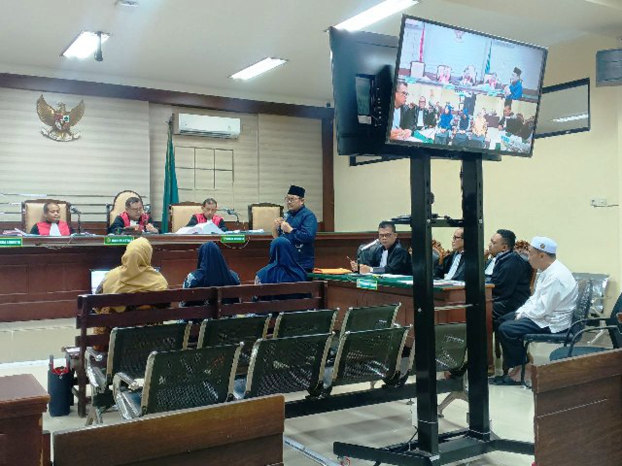 Sidang saksi Farida, Rosita dan Siti Sholeha.