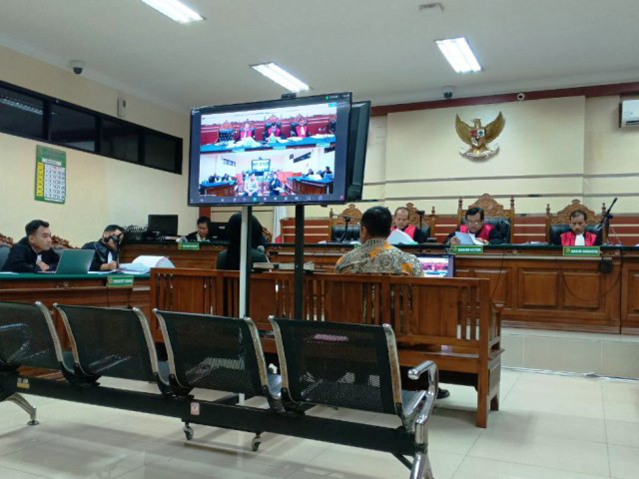 (dari kiri) Aimmatus Sholihah dan Aditya Rangga Prakoso.