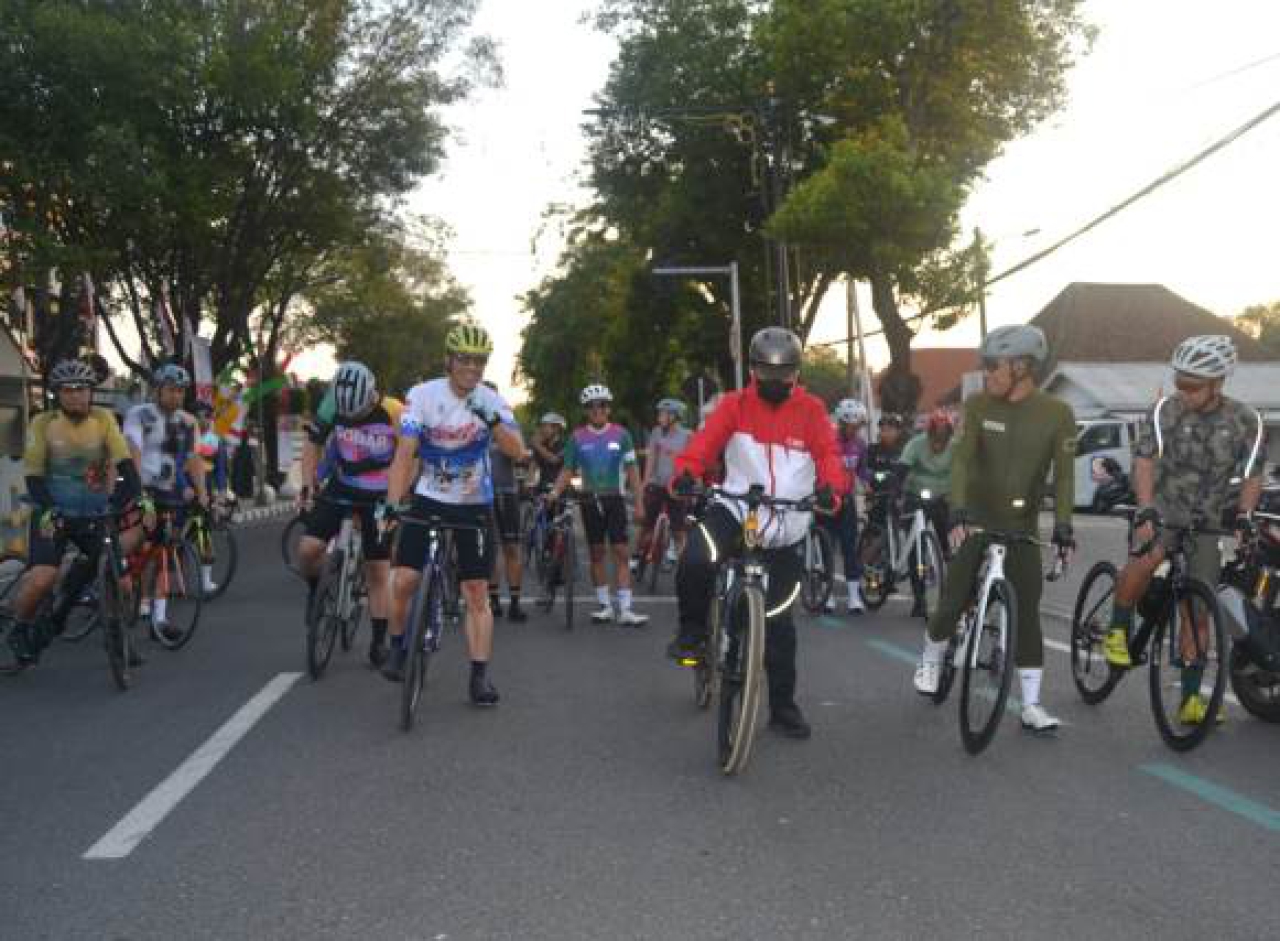 Gowes Forkopimda Kota Pasuruan