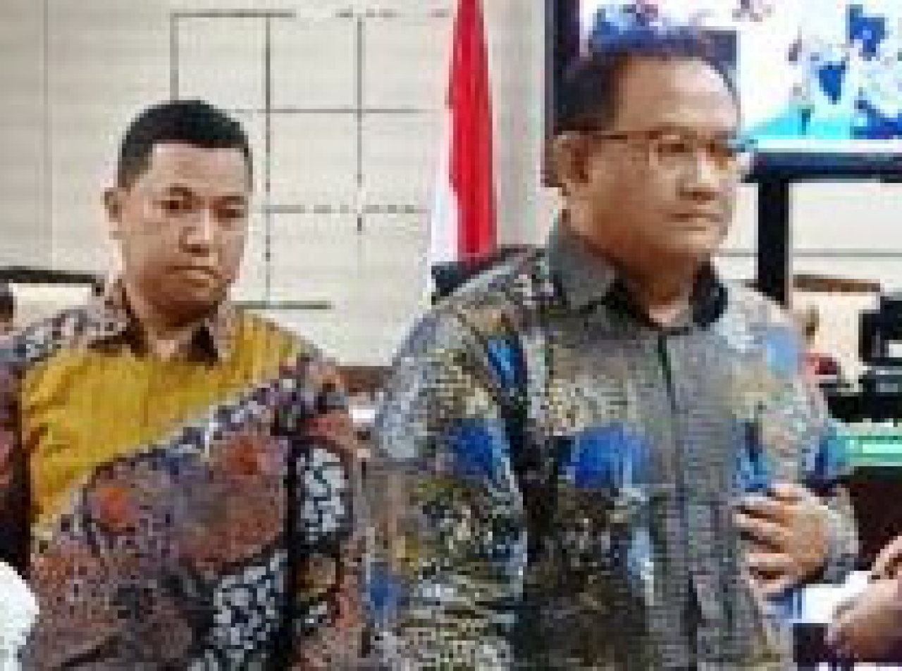 (dari kiri) Mohamad Khoiru Rusydi dan Aulia Fuad Rahman