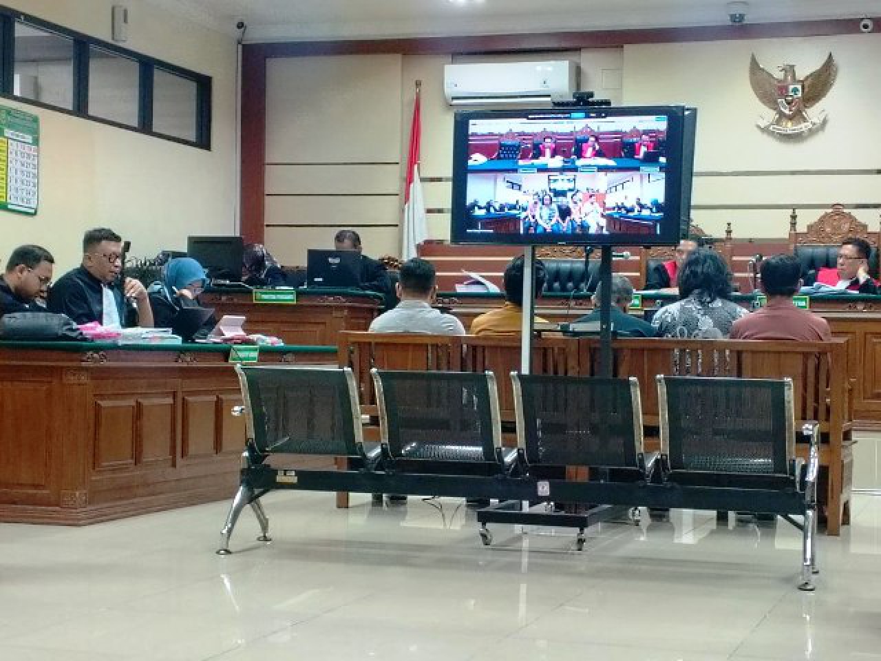 Saksi yang diperalat Romadon Direktur CV Hasya Putera Mandiri.