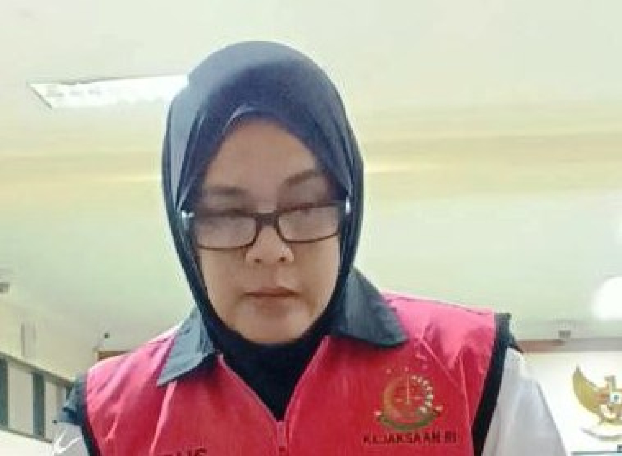Terdakwa Apriliana Eka Yusnita.
