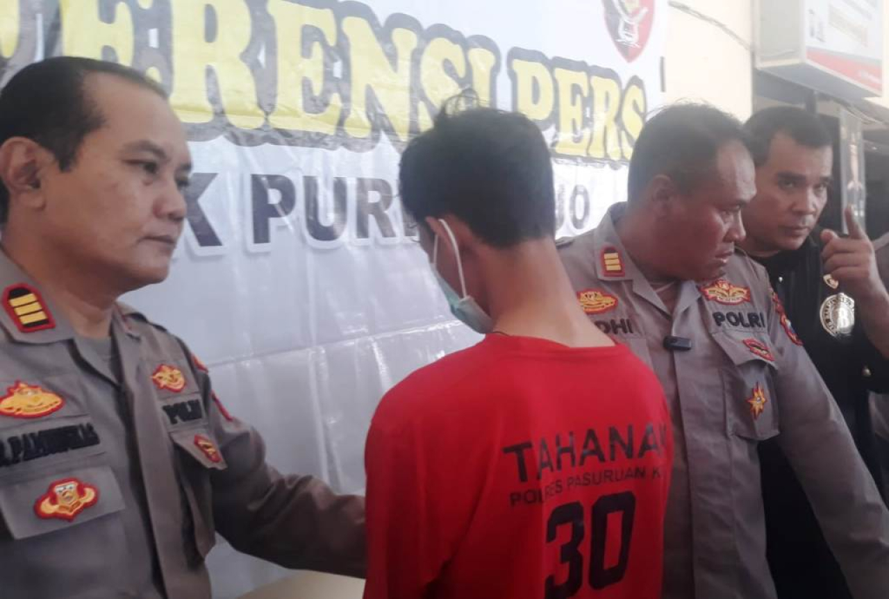 RS di Polsek Purworejo Kota Pasuruan.