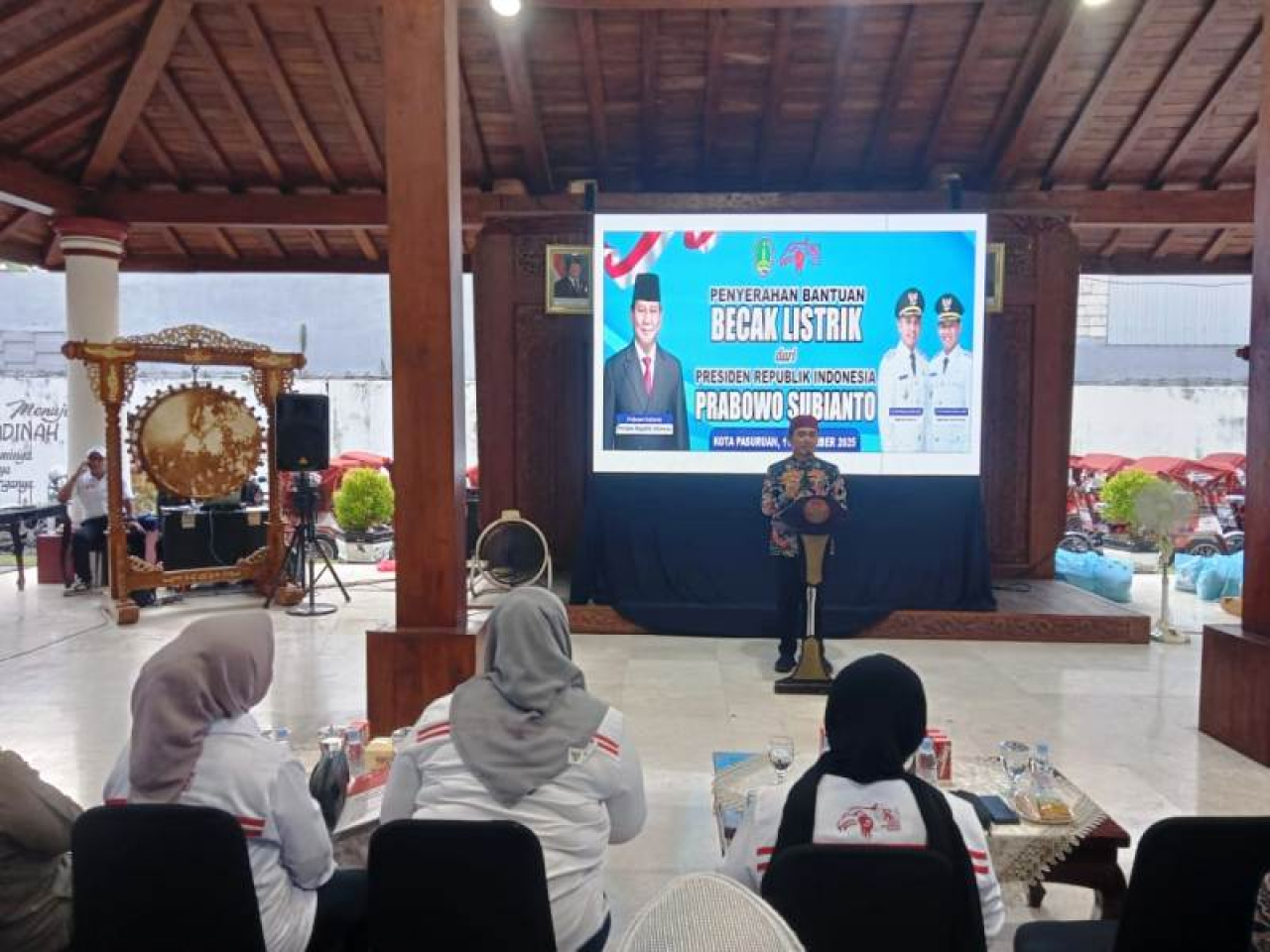 Wali Kota Pasuruan Adi Wibowo.