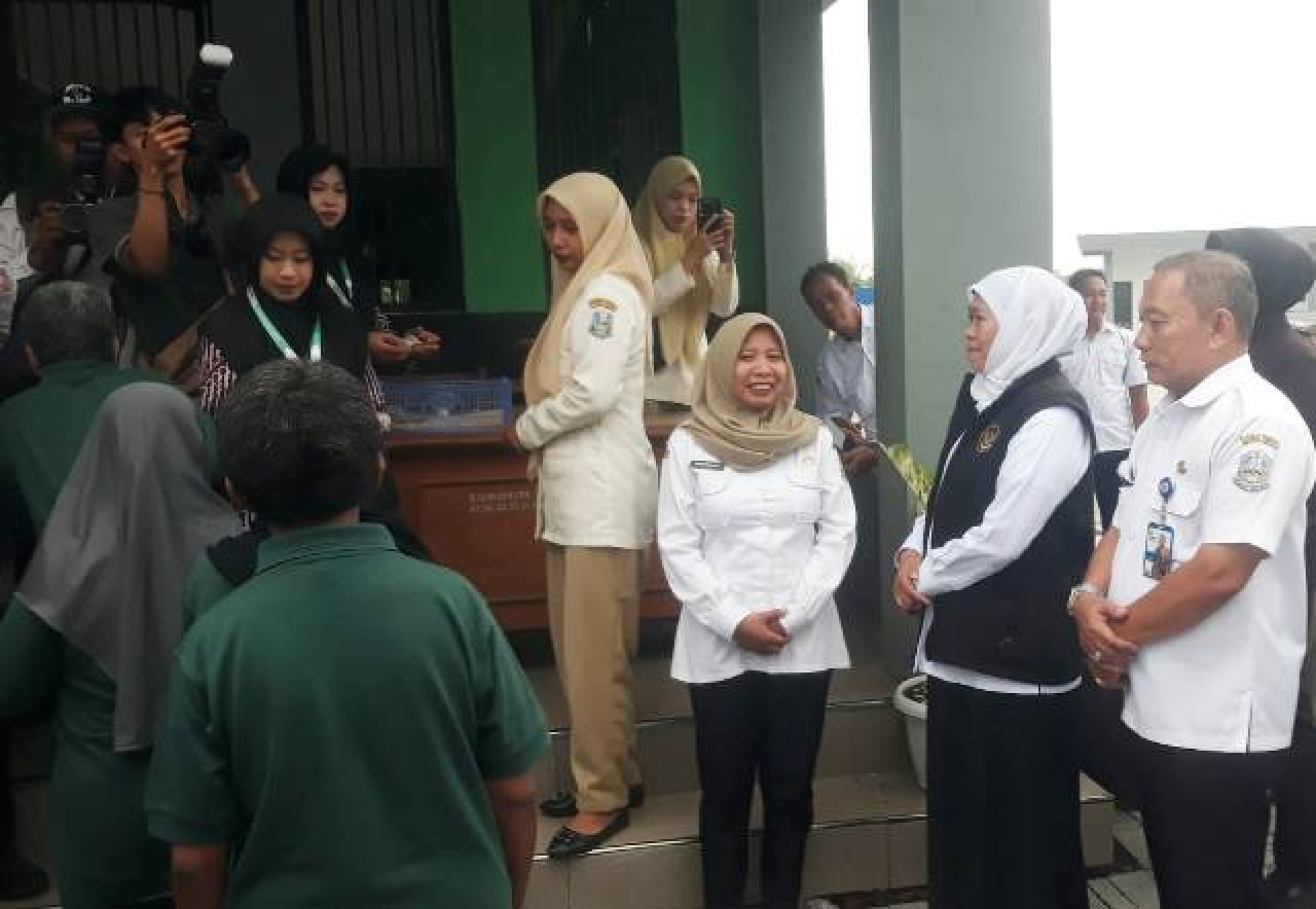 Khofifah sambangi Unit Rehabilitasi Sosial di Pasuruan 