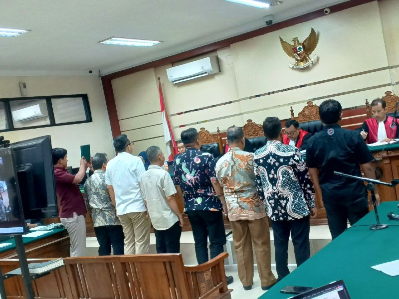 Mohammad Ali Kuncoro, Zaenal Afif Subeki, Rusmin, Ikmal Putra, Muhibin, Setia Hadi Sucipto, Aryo Dwi Wiratno.