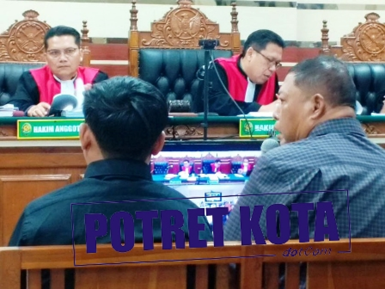 Saksi Suhiran dan Yusuf Effendi.