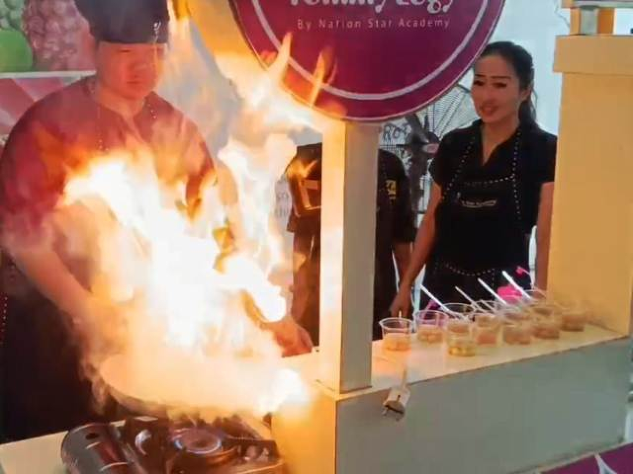 Perayaan Imlek Nation Star Academy.