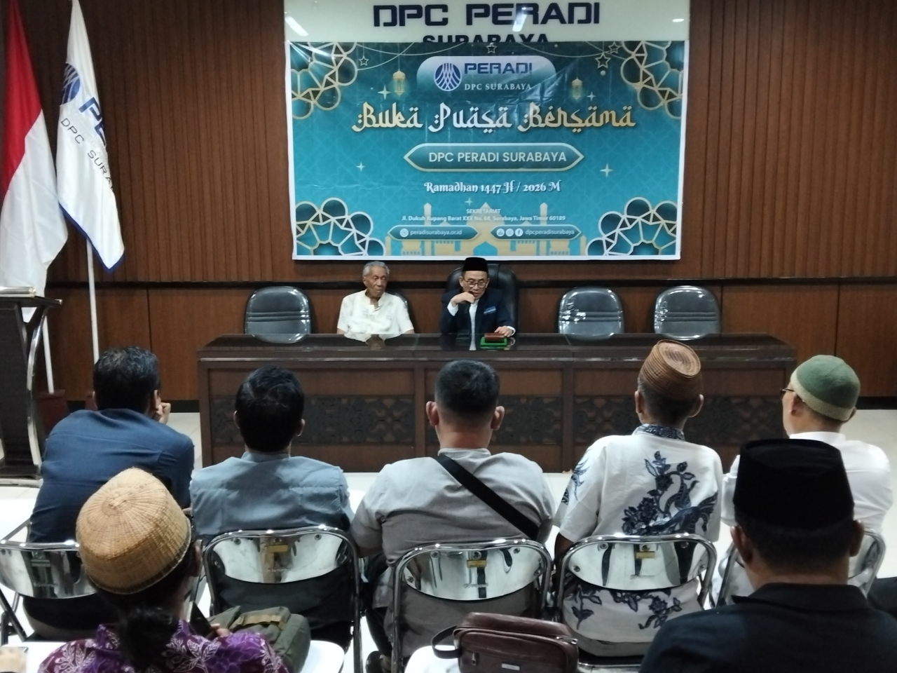 Ketua PERADI Surabaya Ingatkan Etika dan Kewajiban Sosial Advokat