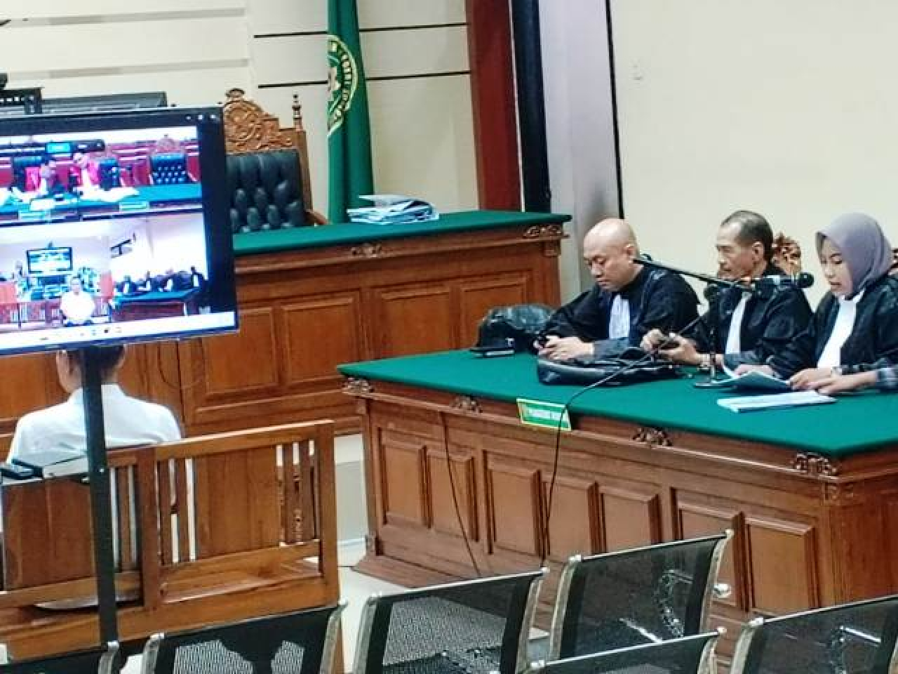 Pembacaan pledoi Terdakwa Ganjar Siswo Pramono.