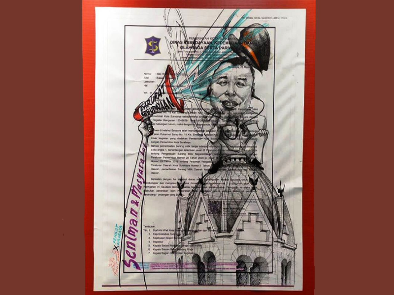 Kritik rencana pengosongan ruang seni budaya di Balai Pemuda.