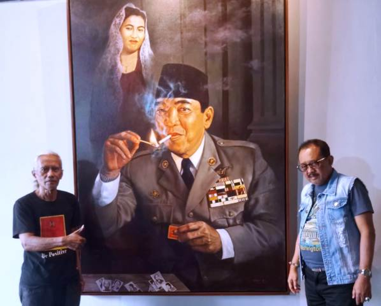 Cak Armuji Hadiri Pameran Vivere Pericoloso