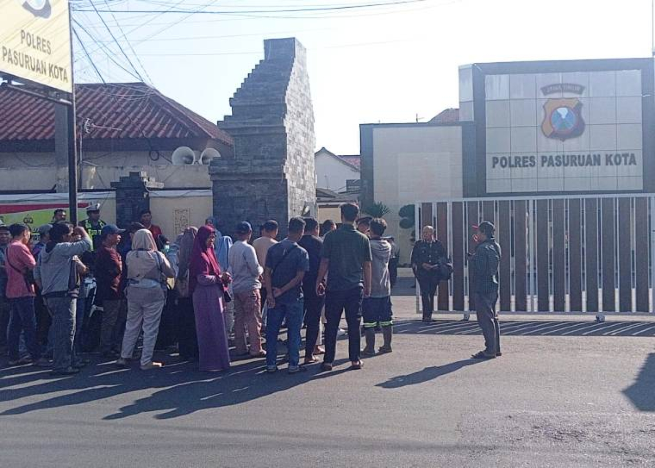 Direktur Perumahan AB Jaya Dilaporkan ke Polres Pasuruan Kota