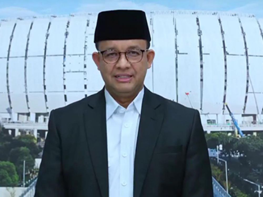 Gubernur Anies Umumkan Salat Idul Fitri 1443 H di JIS