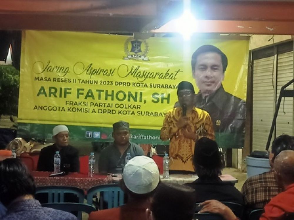 Arif Fathoni Sambang Rungkut Kidul 1 Surabaya