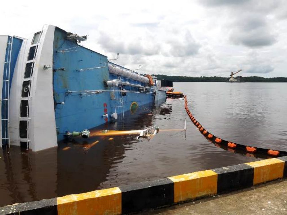 Buntut Kapal DLU Terguling, Pelindo Siapkan Alternatif Alur Operasional