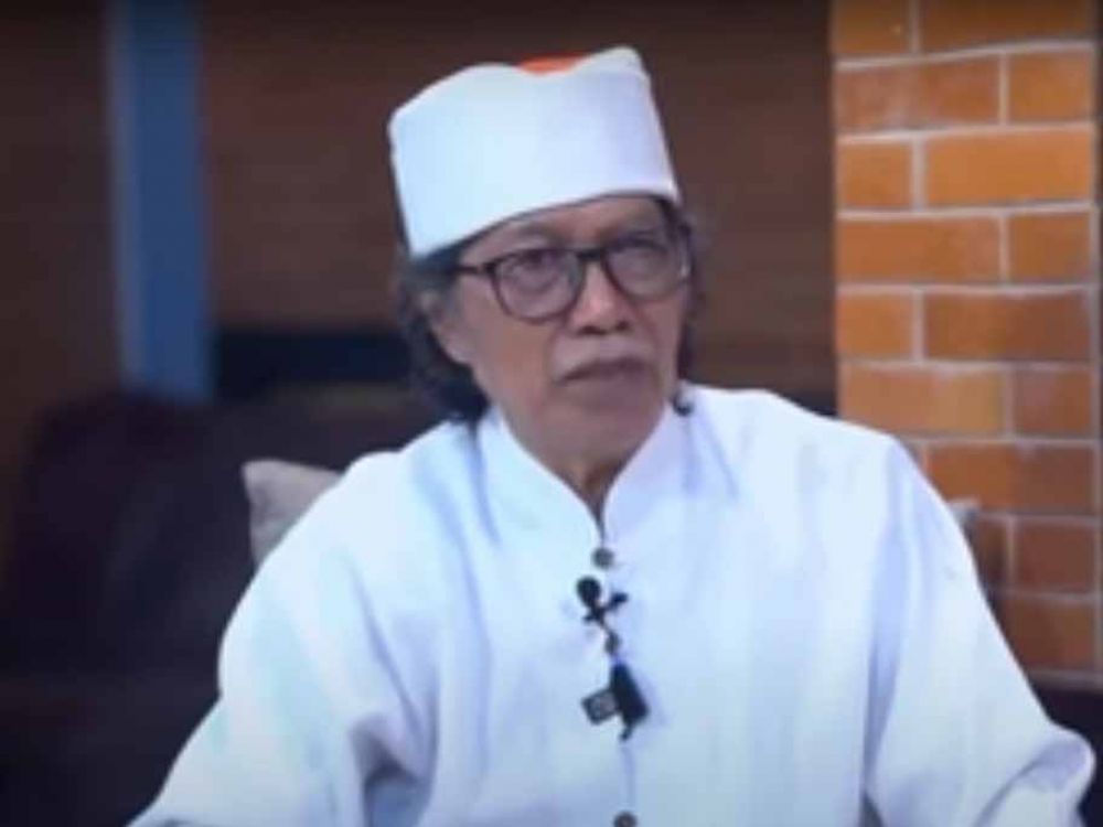 Capture foto dari video unggahan Cak Nun di kanal Youtube CakNun.com.