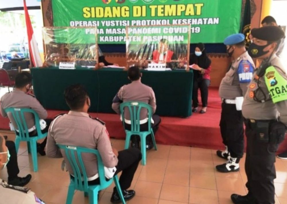 Polisi Dangdut Pasuruan di Denda Rp 100 ribu