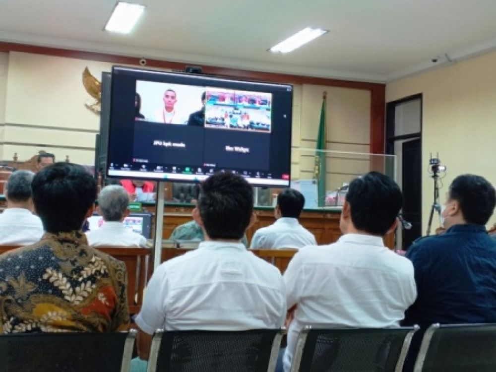sidang gratifikasi dan TPPU Eko Darmanto