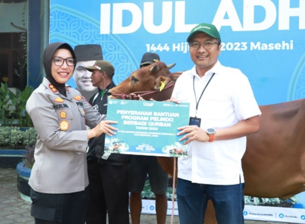 Pelindo Regional 3 Bantu 85 Lebih Ekor Sapi Kurban