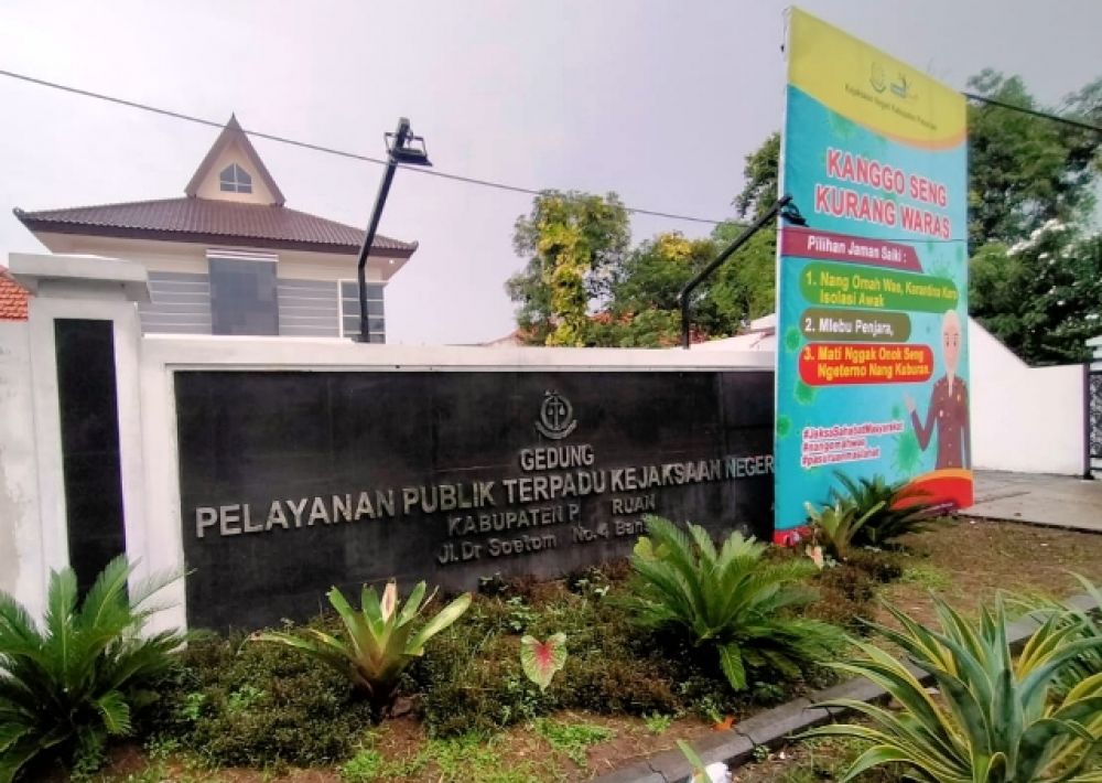 Gedung TP4D Pasuruan Akan Dipakai Posko Corona