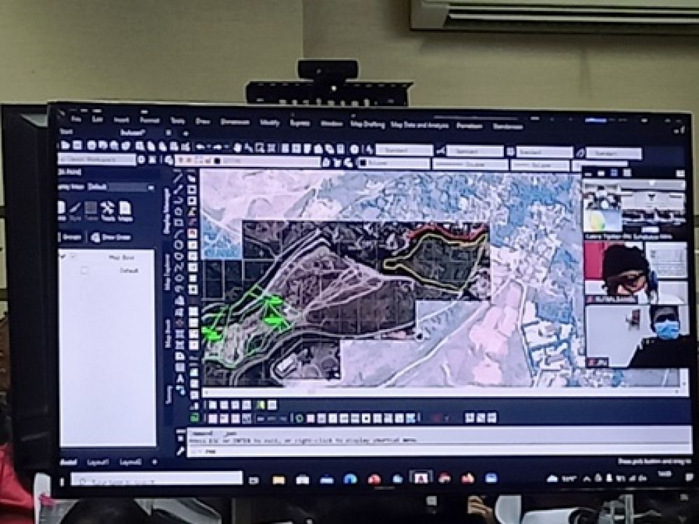 Lokasi tambang ilegal Desa Bulusari