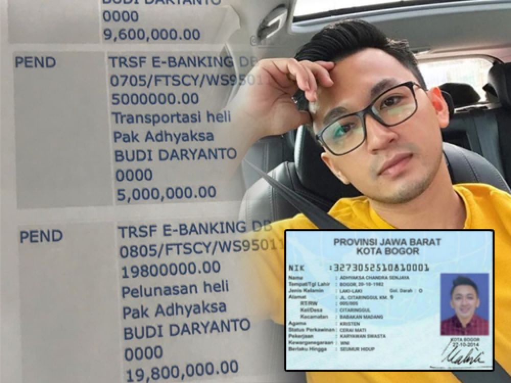 pelaku kerap mengunakan foto artis Malaysia