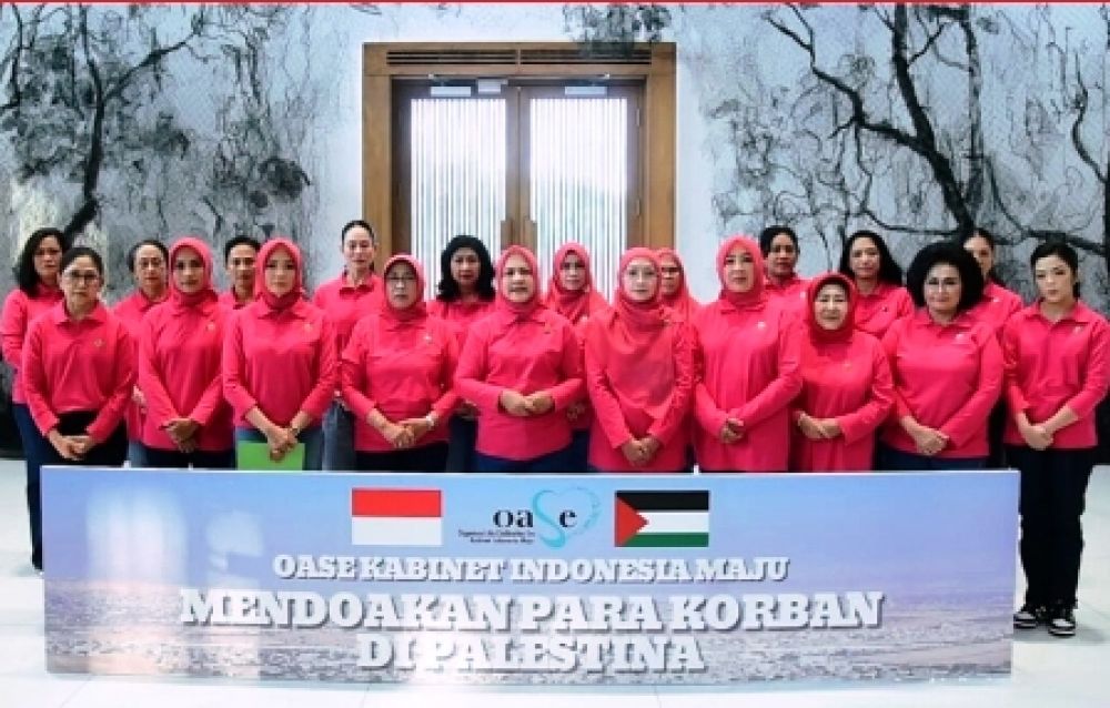 Simpati untuk Palestina, Iriana: Hentikan Perang