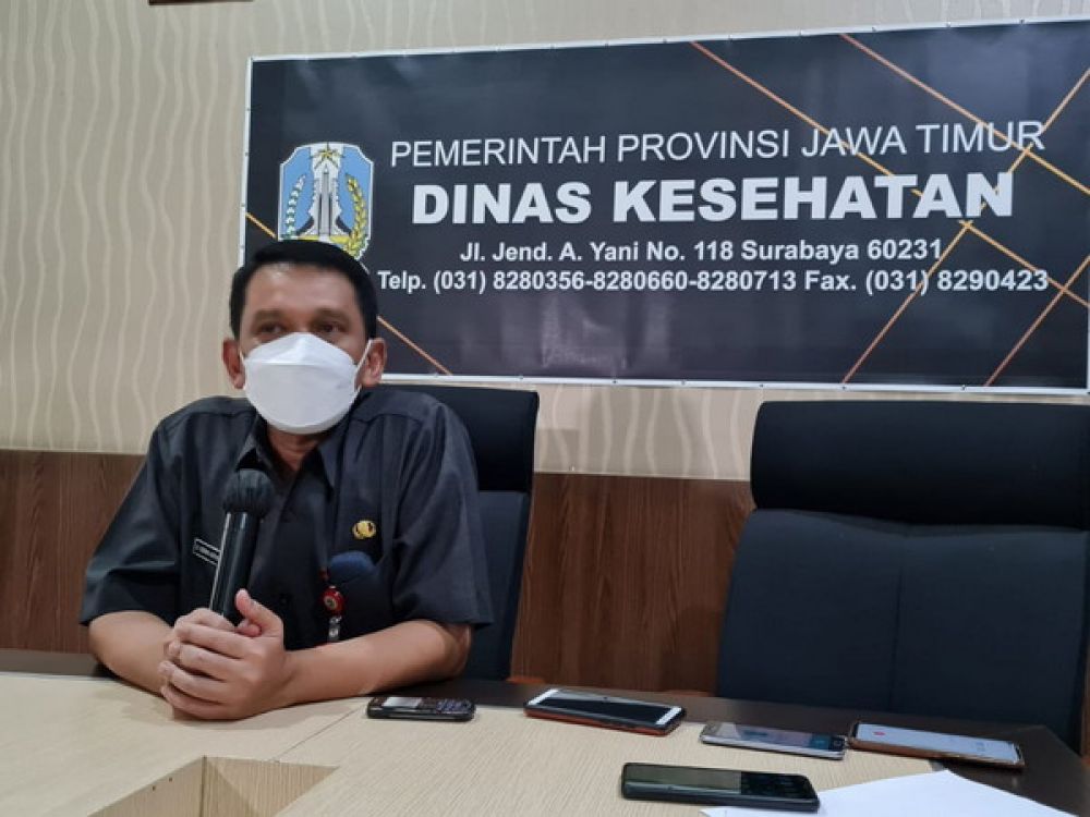 Foto: Kadinkes Jatim dr. Erwin Astha Triyono.