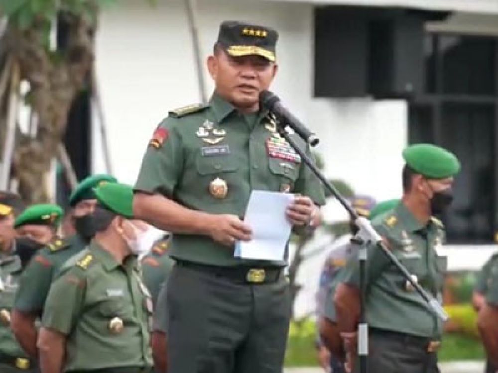 Kasad Lepas Mudik Bersama 1206 Personel Mabesad