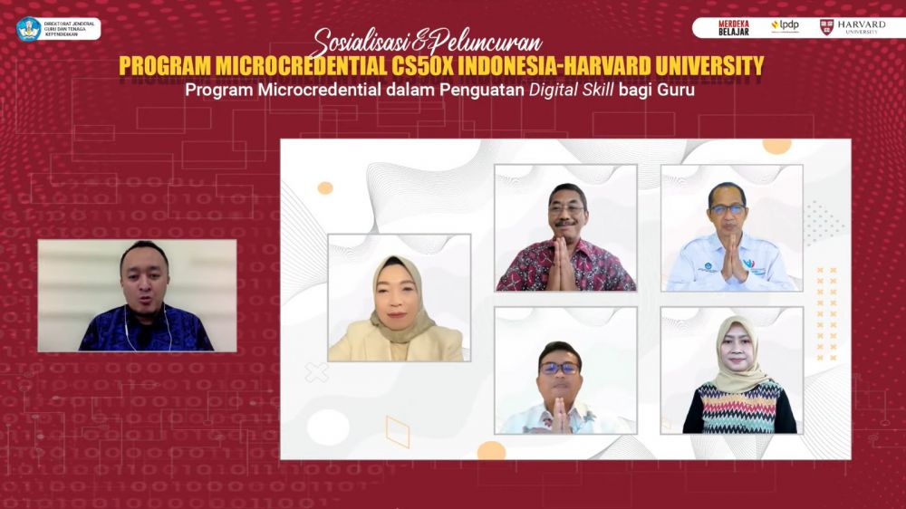 Program Microcredential CS50X Indonesia-Harvard University Digital Skill Dibuka