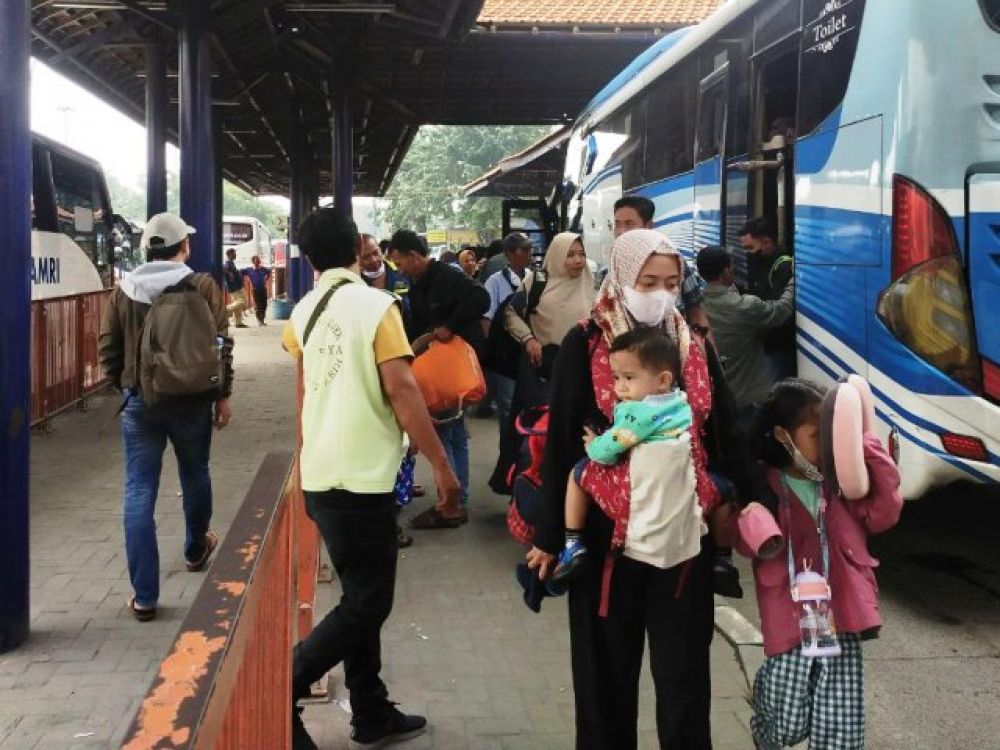 Arus Mudik di Terminal Bungurasih Meningkat