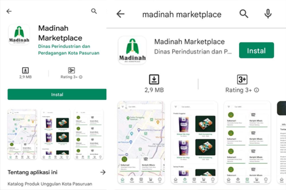 Madinah Marketplace Sudah Tersedia di Playstore