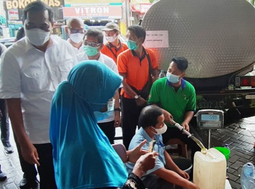 Mendag Muhammad Lutfi ke Pasar Tambahrejo