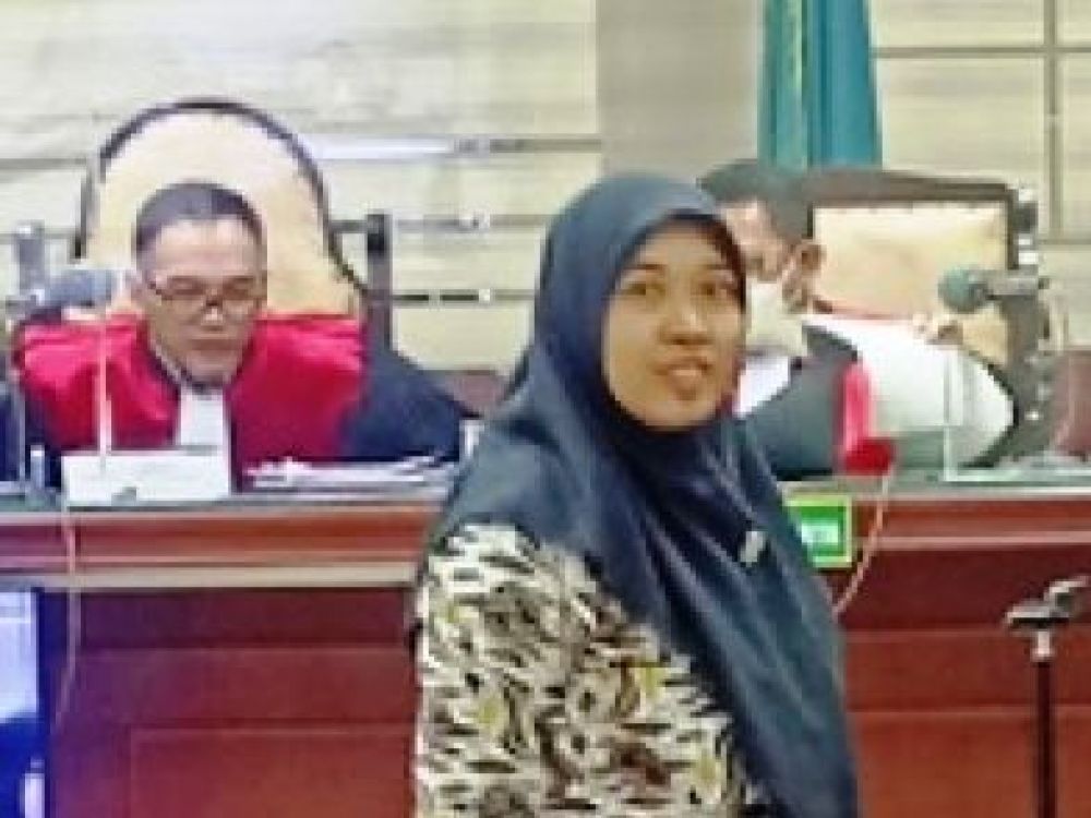 Nety Herawati Dituntut 7 Tahun 6 Bulan Penjara