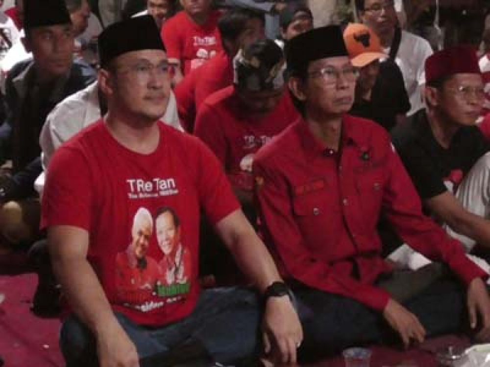 Tretan Ganjar - Mahfud Nobar Debat Capres 2024