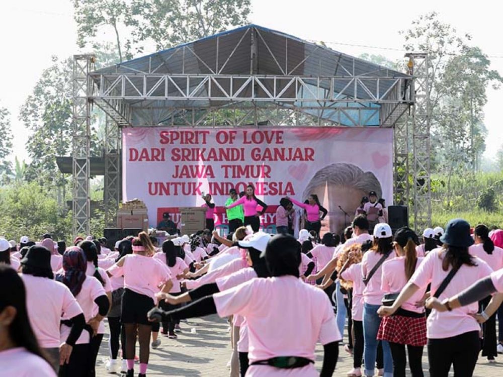 Spirit of Love dari Srikandi Ganjar Jatim untuk 2024