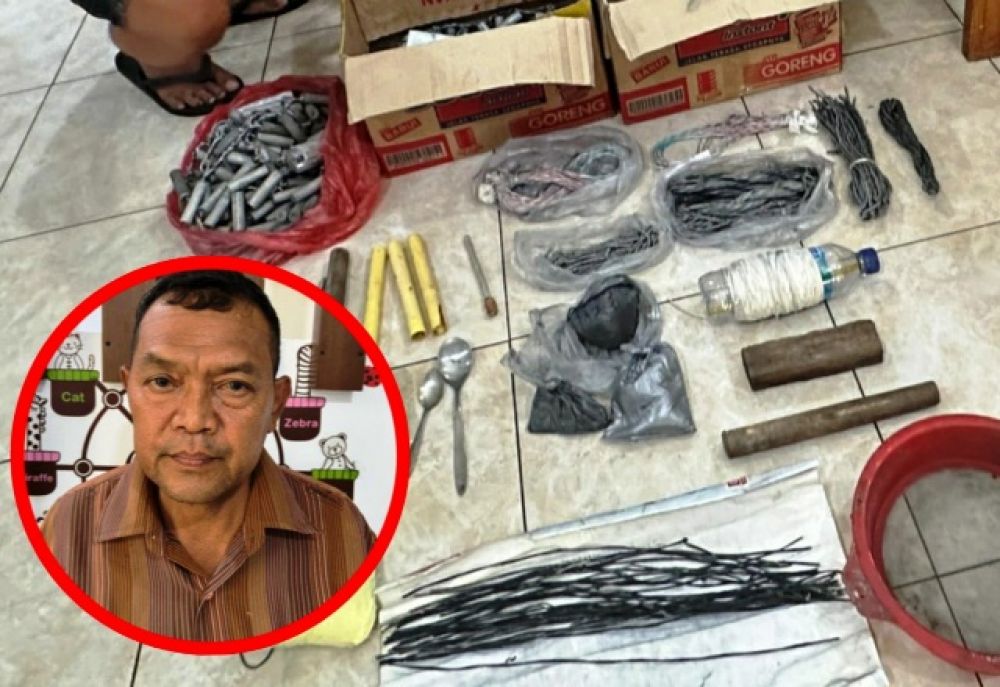 Polres Pasuruan Tangkap Penjual Mercon Tanpa Ijin