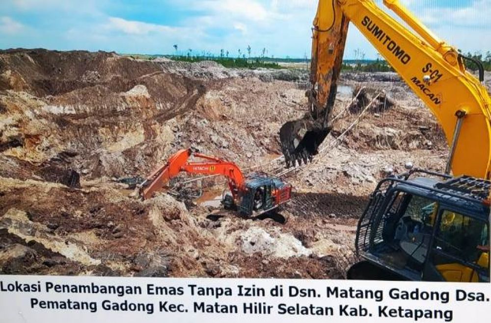 Sita 68,9Kg Emas, Polisi Tetapkan 75 Tersangka PETI