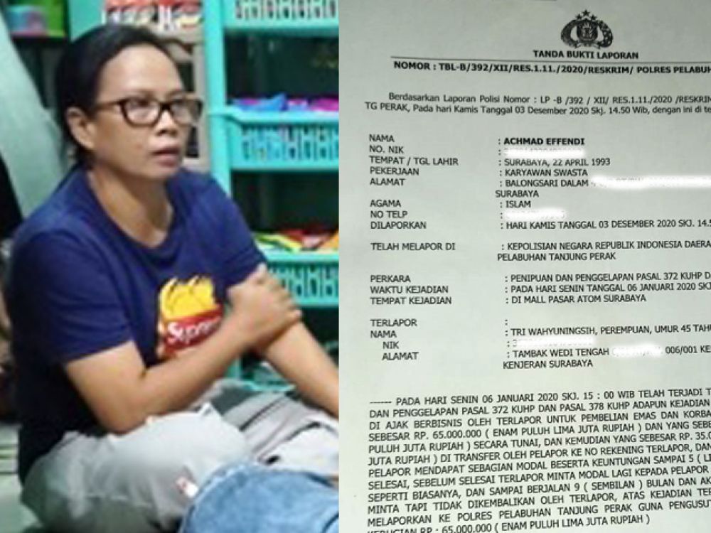 (kiri) Tri Wahyuningsih