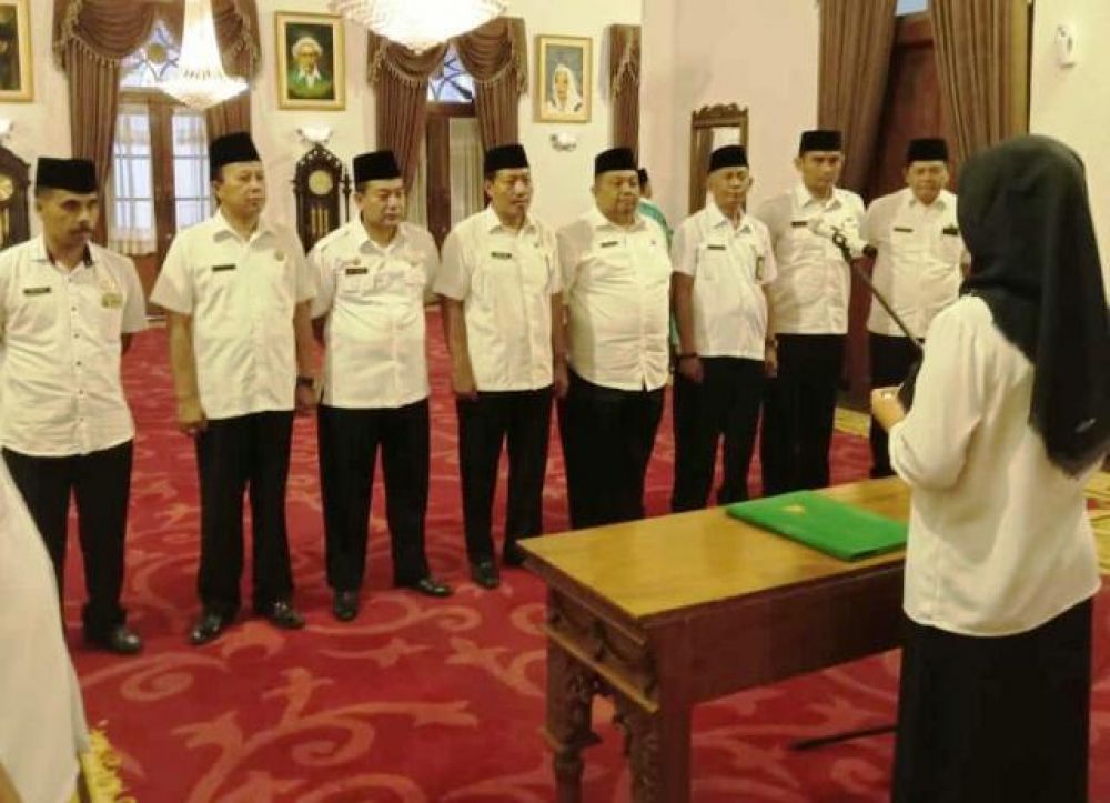 Wakil Bupati Pasuruan Lantik 8 Nama Kadis