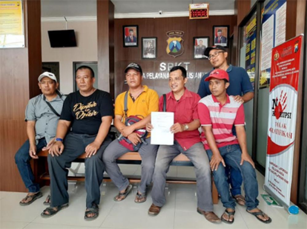 Warga Bulusari Polisikan Markus Korupsi TKD