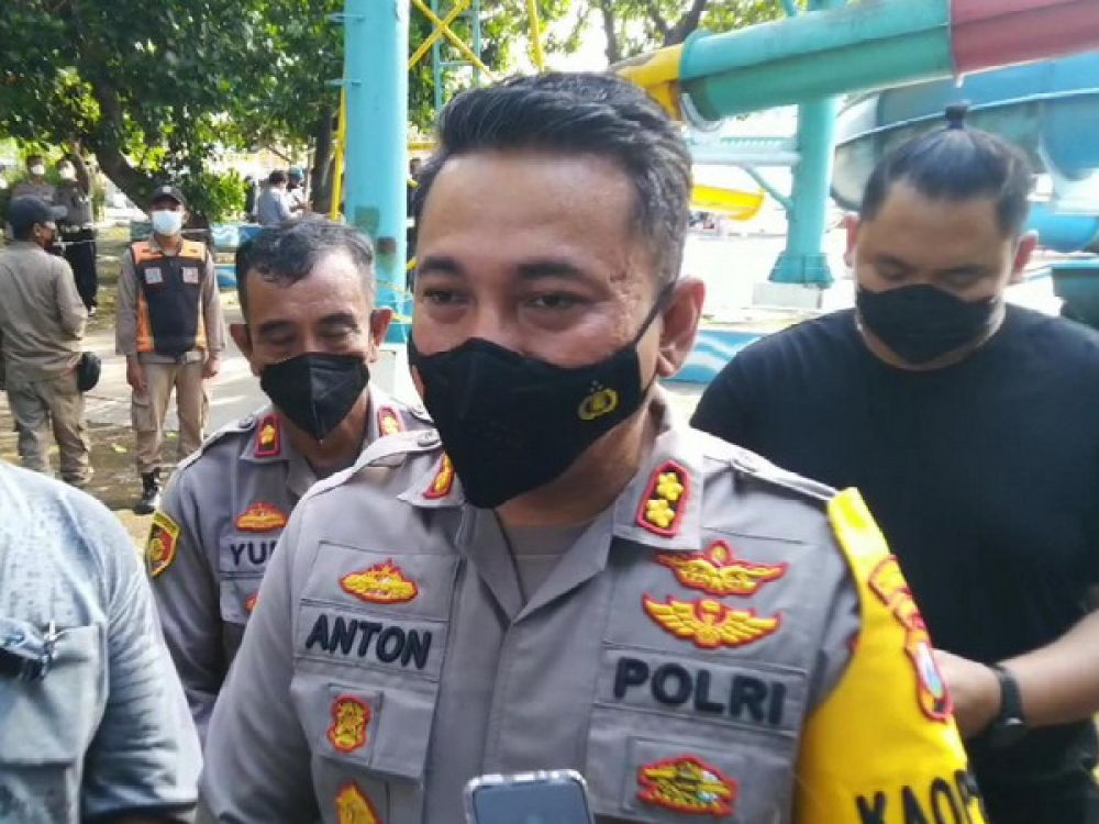 Lakukan Pendalaman Polisi Tutup Waterpark Kenjeran