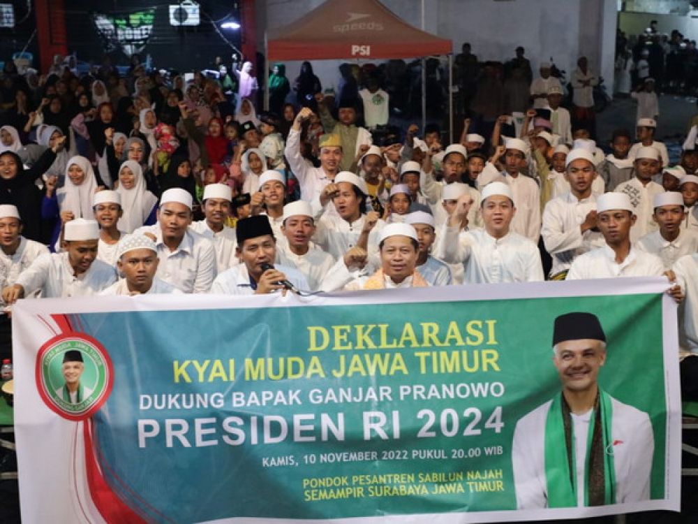 Peringatan Hari Pahlawan dan Deklarasi Dukung Ganjar Pranowo Presiden 2024