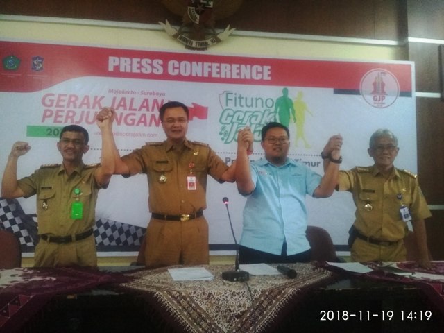 Gerak Jalan Mojokerto-Surabaya 1 Desember 2018