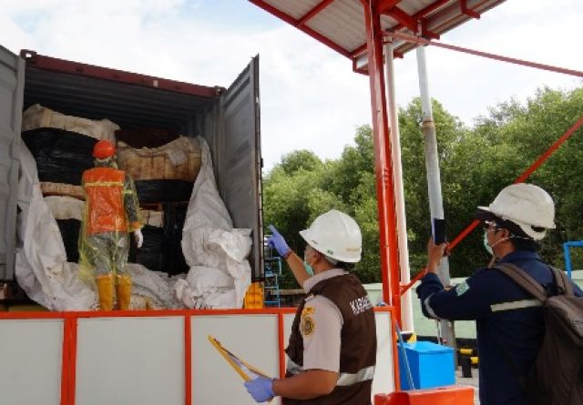 Barantin Resmikan TPK di Pelabuhan Tanjung Perak