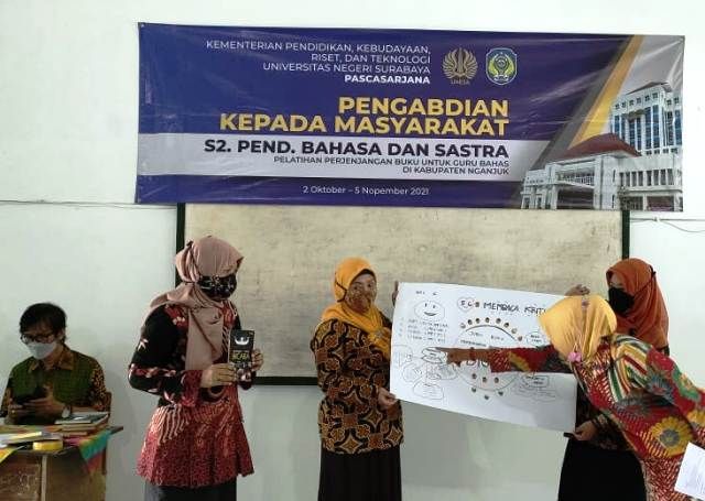 Dosen Unesa Kenalkan Penjenjangan Buku Bahasa