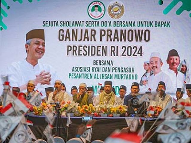 Santri Malang Deklarasi Ganjar Pranowo Presiden