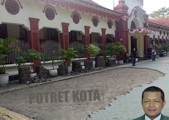 PN Surabaya Akan Hentikan Proyek Paving Bantuan Pemkot Tak Berdokumen