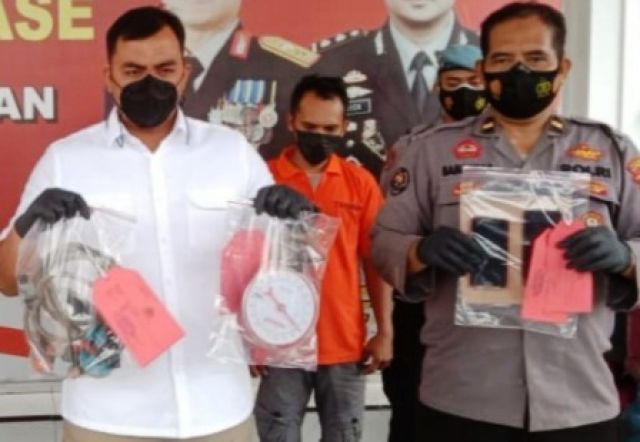 Kakak Adik di Pasuruan Oplos Tabung Elpiji